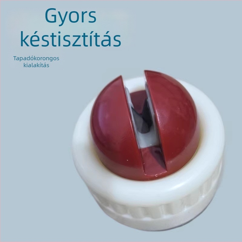 Kör alakú szívófejes élező kő otthoni konyhához, kettős oldalú élező késekhez és ollókhoz