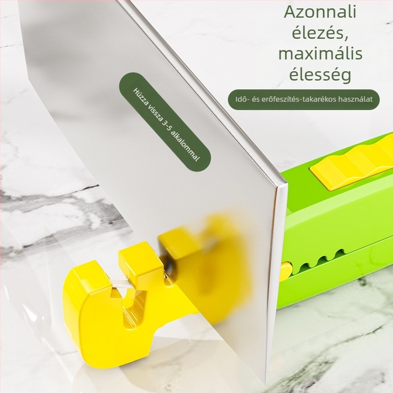 Új mini összecsukható késélező otthoni használatra – gyors köszörűkő késekre és ollókhoz