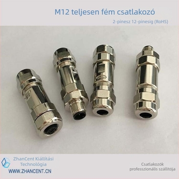 SIENUNZI M8/M12 Szerelhető Csatlakozó IP67 Vízálló Repülőipari Dugaszoló