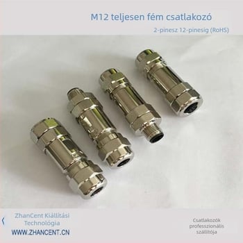SIENUNZI M8/M12 Szerelhető Csatlakozó IP67 Vízálló Repülőipari Dugaszoló