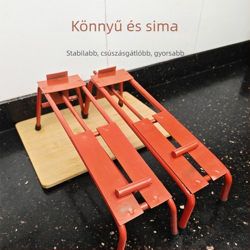 Háztartási késélező állvány állítható alapzattal és extránagy köszörűkő-tartóval