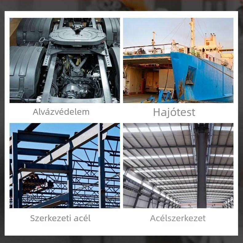 Do-15 Alvázvédelmi pisztoly granulált ragasztóval – korrózió- és rozsdavédő, hangszigetelés, közvetlen permetezés