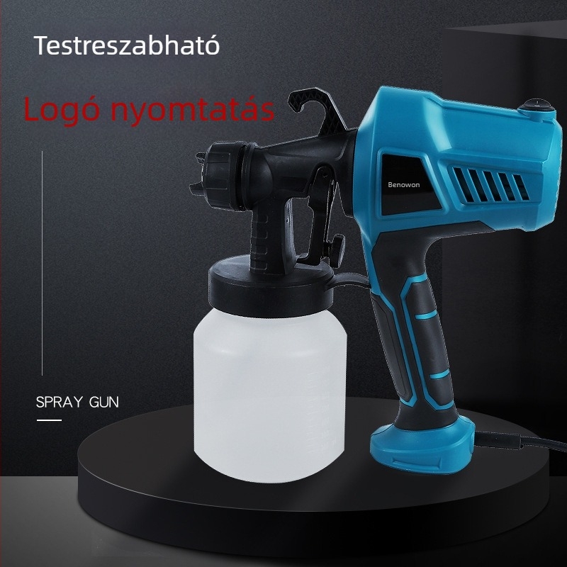 Ipari minőségű kézi elektromos spraypisztoly latex- és vízbázisú festékhez