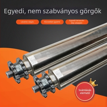 Hajtó görgő Poly-V szíjjal és szinkron kerékkel, szállítósorra