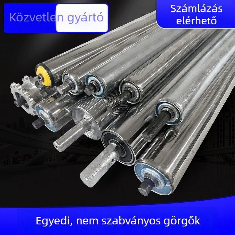 Hajtó görgő Poly-V szíjjal és szinkron kerékkel, szállítósorra