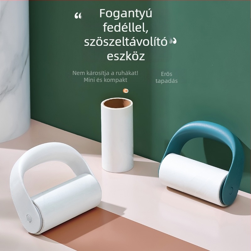 Egyedi készítésű ruhaszöszmentesítő tekercs diagonális letépő dizájnnal, nyomtatható
