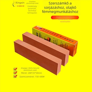 Olajkő csík szemcsék 180, 240, 150, 400, 320 és 600 fémipari csiszoláshoz