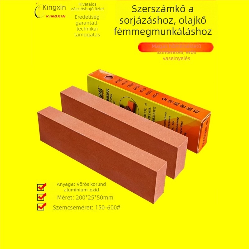 Olajkő csík szemcsék 180, 240, 150, 400, 320 és 600 fémipari csiszoláshoz