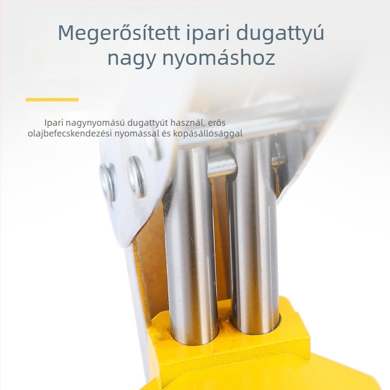 Ipari kézi zsírpisztoly, magas nyomású, önszívó, kétműködésű dugattyú, munkaerő-megtakarítás