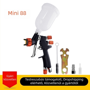 Mini 88 autóipari felületi javító festékszóró pneumatikus, magas atomizációval