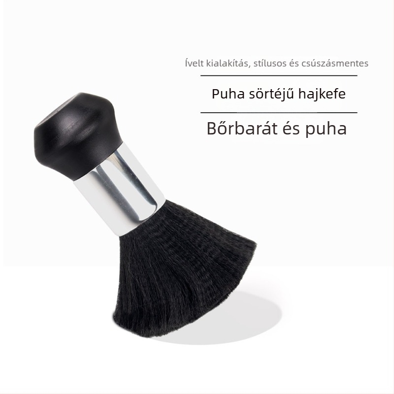 Szakállkefe szintetikus sörtékkel, műanyag nyéllel, 13,5 cm összhossz, 6 cm sörtékhossz, egy darab, táskával