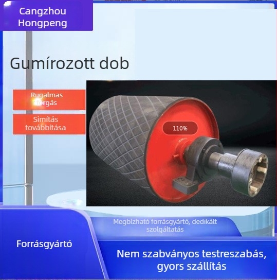 Kerámiagörgő szállítószalaghoz
