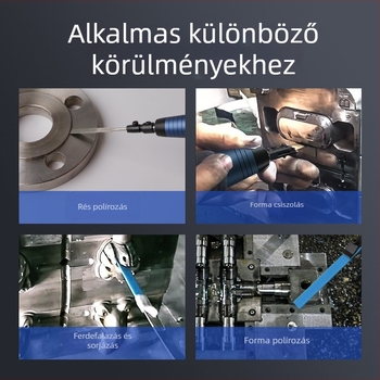 Nanshan TU-07 Pneumatikus Ultrahangos Csiszoló Gép Reciprok Fájllal Ipari Formák Csiszolásához és Formák Megőrzésére