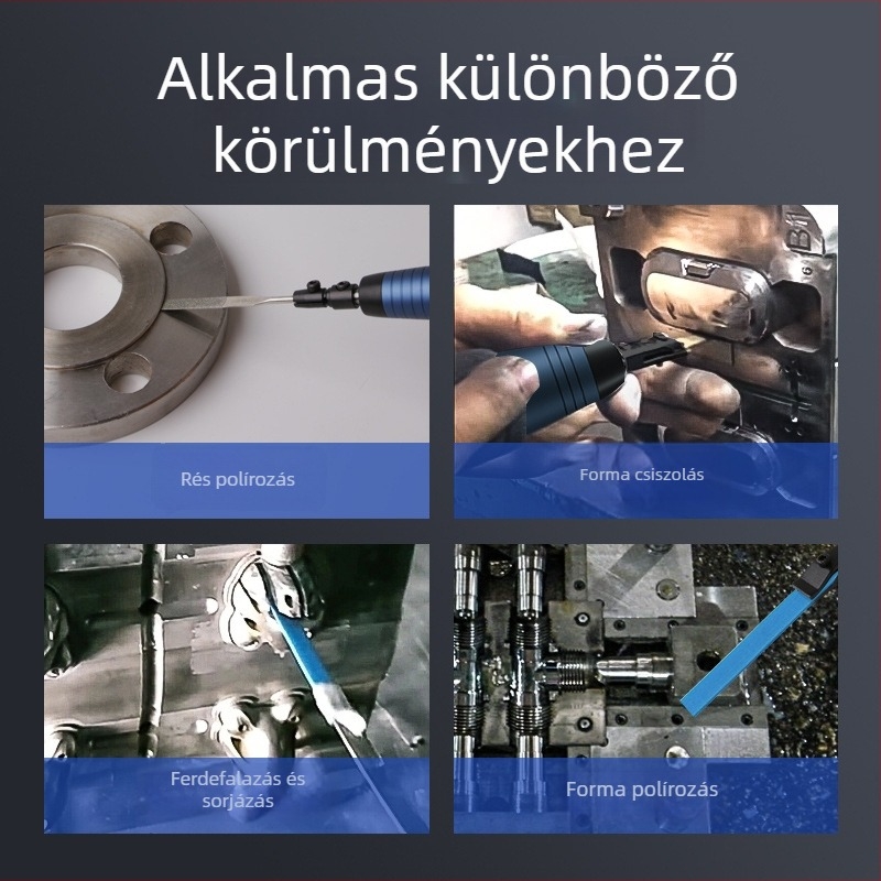 Nanshan TU-07 Pneumatikus Ultrahangos Csiszoló Gép Reciprok Fájllal Ipari Formák Csiszolásához és Formák Megőrzésére
