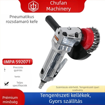 Pneumatikus rozs eltávolító kefe acélhuzalos kefével MAG-9000 kézi csiszoló, ipari kategória, Impa592071