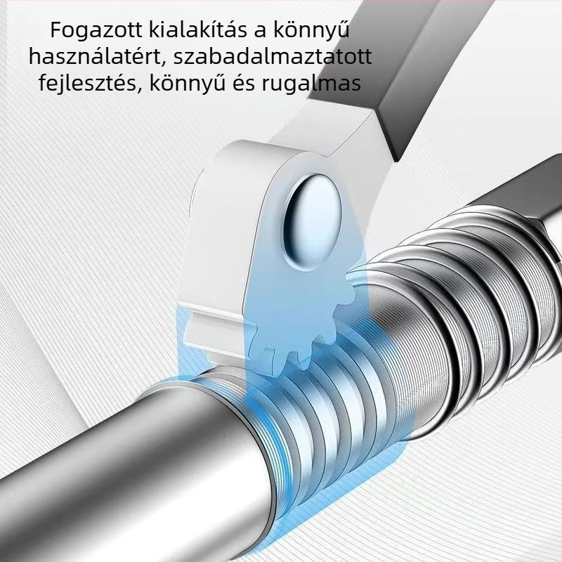 Új modellű egykezes záró csipeszes magasnyomású kenőpisztoly, önzáró, kézi/elektromos/pneumatikus működés, fogaskerekes fúvóka