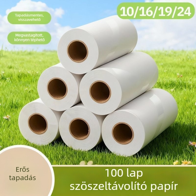 Ragasztós szőrmentesítő roló háziállatok számára, cserélhető tekercs