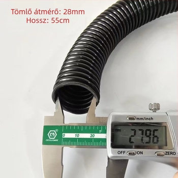 MIRKA három az egyben pneumatikus tömlőcsiszoló, gyorscsatlakozós bemenettel 28×40 mm