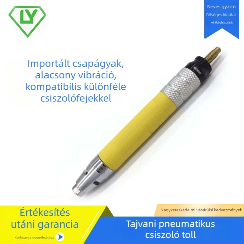 TSH egyenes fogantyújú pneumatikus csiszoló precíz formák polírozására