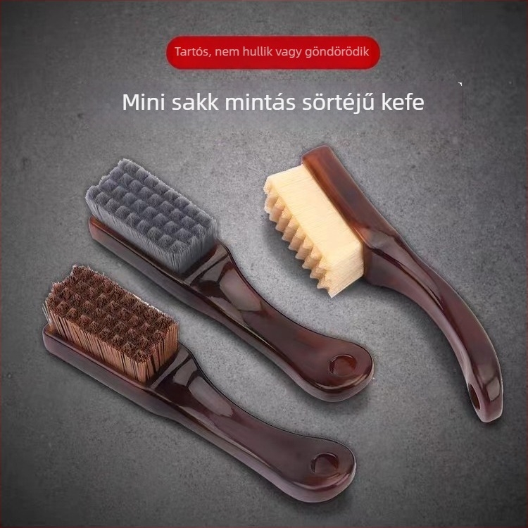 Mini tisztító ecset puha sörtékkel, háztartási használatra, nano polírozás és patinázott felület kiemelése