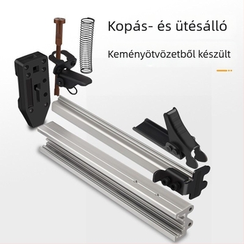 Kézi szögezőpisztoly acél szögekkel, egyenes heggyel, cementfalakhoz, acélszalagos szögekhez, félautomata működés