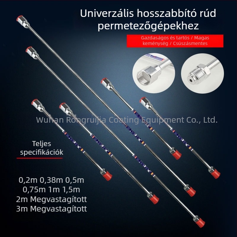 Univerzális hosszabbító rúd légmentes festékszóró pisztolyhoz