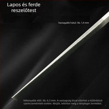 CF400 gyémántfájl MTP120 ultrahangos csiszolóhoz, pneumatikus finiselő fájl a formákhoz