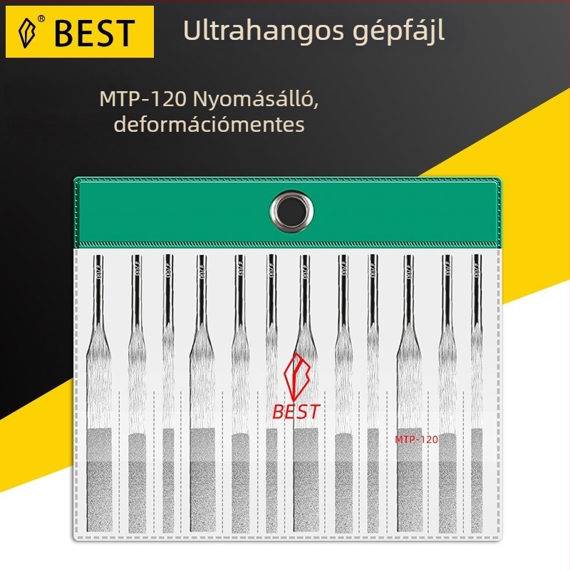 CF400 gyémántfájl MTP120 ultrahangos csiszolóhoz, pneumatikus finiselő fájl a formákhoz