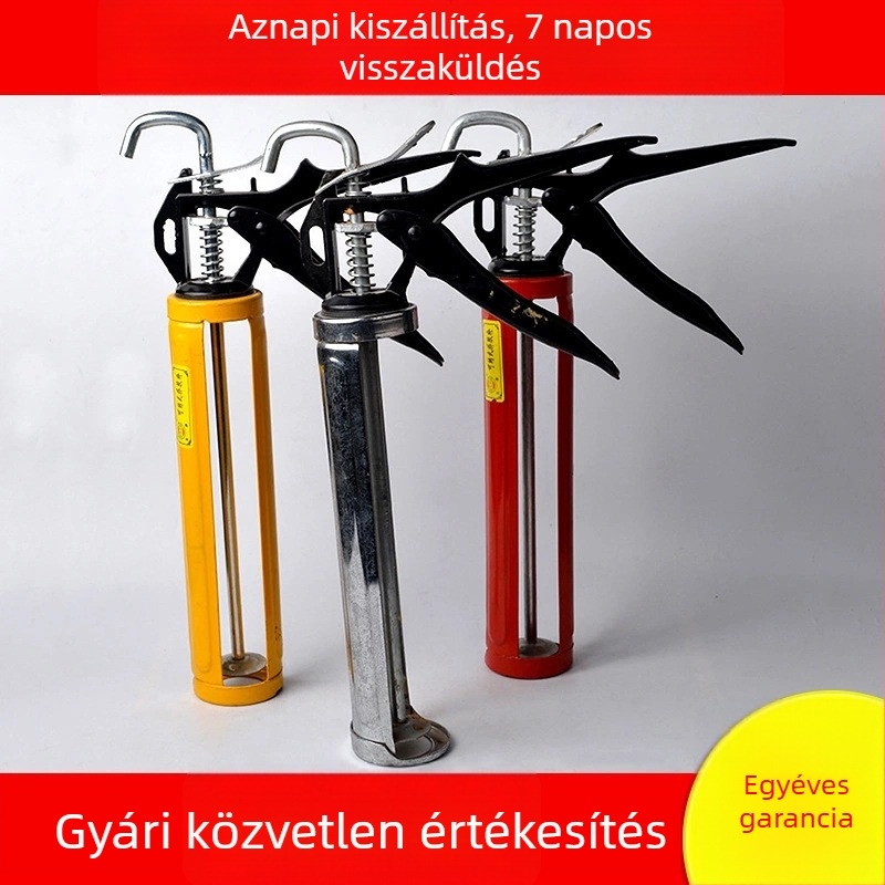 Fáradtságot kímélő forgó ragasztópisztoly, 800 ml, rozsdamentes acél, félköríves forró ragasztópisztoly üveghez, kézzel készített
