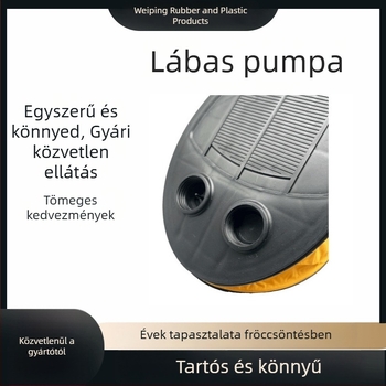 Lábpedálos légpumpa felfújhető matracokhoz, többfunkciós