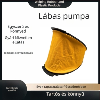 Lábpedálos légpumpa felfújhető matracokhoz, többfunkciós