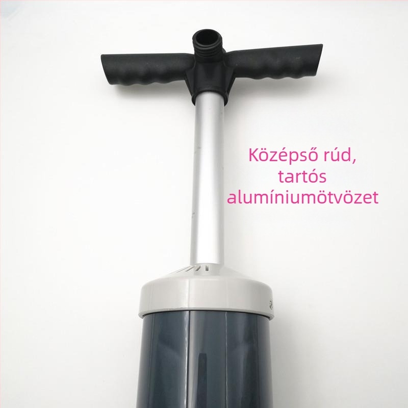 Nagy nyomású kézi pumpa lufikhoz, világító BoBo lufi, multifunkciós felfújó pumpa