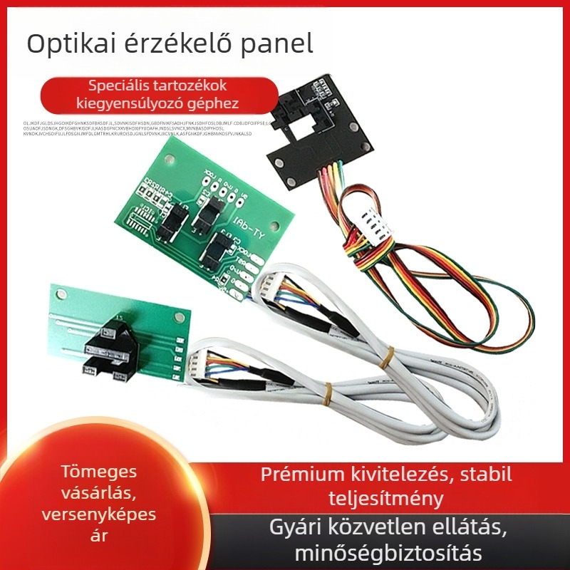 Gumi kiegyensúlyozó gép kiegészítők: fotóelektrikus szenzor, szenzoros PCB, elektronikus áramkör lap, kiegyensúlyozó anyaborda