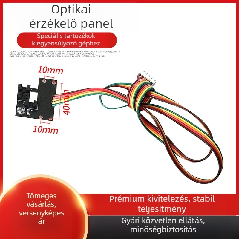 Gumi kiegyensúlyozó gép kiegészítők: fotóelektrikus szenzor, szenzoros PCB, elektronikus áramkör lap, kiegyensúlyozó anyaborda