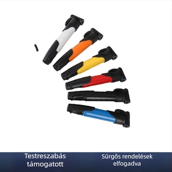 Kompakt kézi pumpa kerékpárhoz, mini pumpa hegyi kerékpárhoz, műanyag