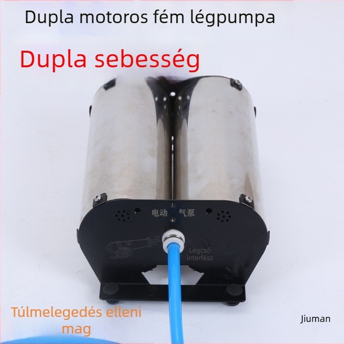 Elektronikus automata levegőoszlop-infláló pumpa buborékos oszloppal, vörösborhoz, tejporhoz és motorolajhoz
