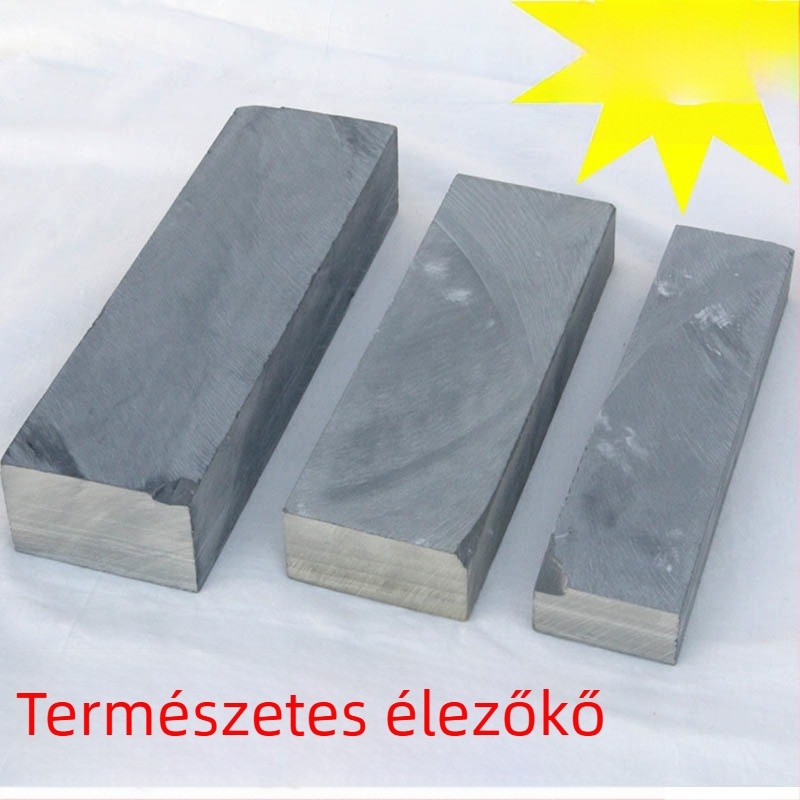Természetes olajkő élező kő, ultrafin, magas minőségű, otthoni, konyhai és famegmunkáláshoz, új modell