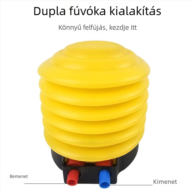 Pedálos levegőpumpa jóga golyók és úszógyűrűk felfújásához
