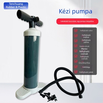 Kézi magasnyomású levegőpumpa SUP deszkákhoz és sátrakhoz, kétirányú