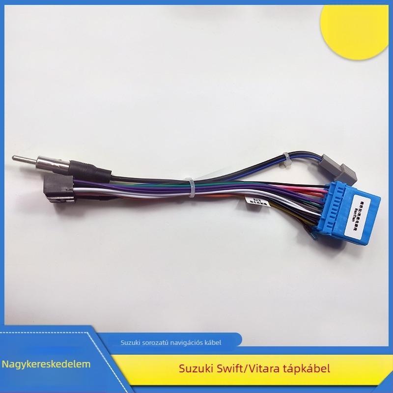 Kompatibilis Suzuki Swift, Vitara Alto, SX4, Tianyu tápellátó vezeték csatlakozókkal és más modellekkel.