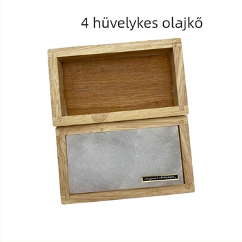 Olajkő élezéshez és polírozáshoz, 4-6 hüvelyk, kétoldalas élező kő faragáshoz és gravírozáshoz