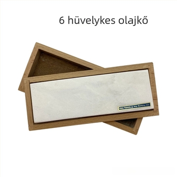 Olajkő élezéshez és polírozáshoz, 4-6 hüvelyk, kétoldalas élező kő faragáshoz és gravírozáshoz