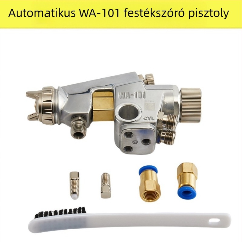 WA-101 Automata permetezőpisztoly rendszer visszafelé mozgó mechanizmus, pneumatikus eszköz, nagy atomizációjú festésre gyártósorokon