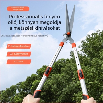 Gondosan kiválasztott fűnyíró ollók, sövénynyíró ollók, teleszkópos nehéz terhelésű ágvágó ollók, kerti szerszámok