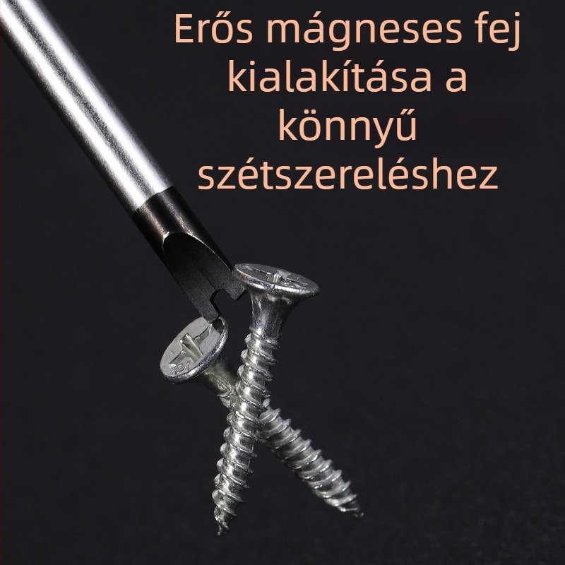 Regg szigetelt mágneses többfejű csavarhúzó készlet csillag, szilva virág típusú fej, rizs alakú fej, Y-, U- és háromszög fej; PH0; 1–8 mm; 2.0 lapos háromszög fej; 30 db a dobozban