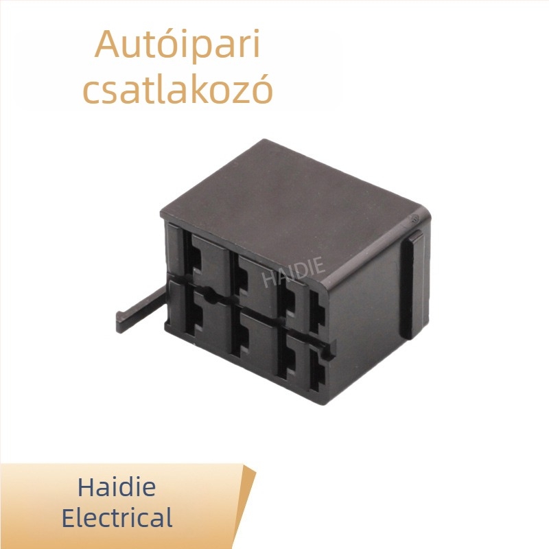 DJ7089F-6.3-21 8 tűs rocker kapcsoló alapcsatlakozó VCH-01 autó, RV és jacht számára
