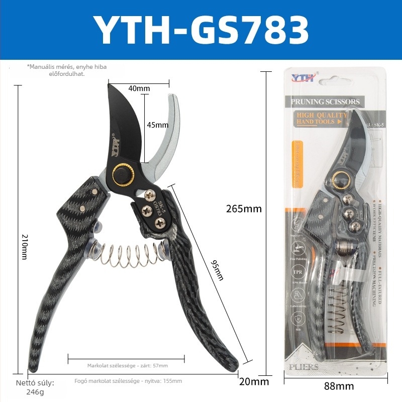 YTH-GS780 Kertészeti metszőolló SK5, Gyümölcsfa metszőolló, otthoni használatra