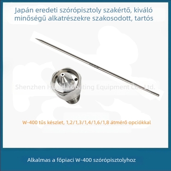 W-400 fúvófej atomizáló sapkával WS-400, alacsony nyomású, nagy atomizáció