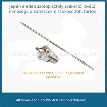 W-400 fúvófej atomizáló sapkával WS-400, alacsony nyomású, nagy atomizáció