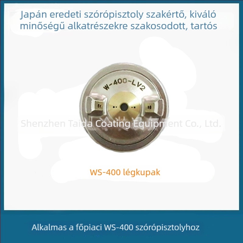 W-400 fúvófej atomizáló sapkával WS-400, alacsony nyomású, nagy atomizáció